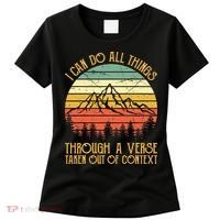 I Can Do All Things Through A Verse Taken Out Of Context Women's T-Shirt thumb 0