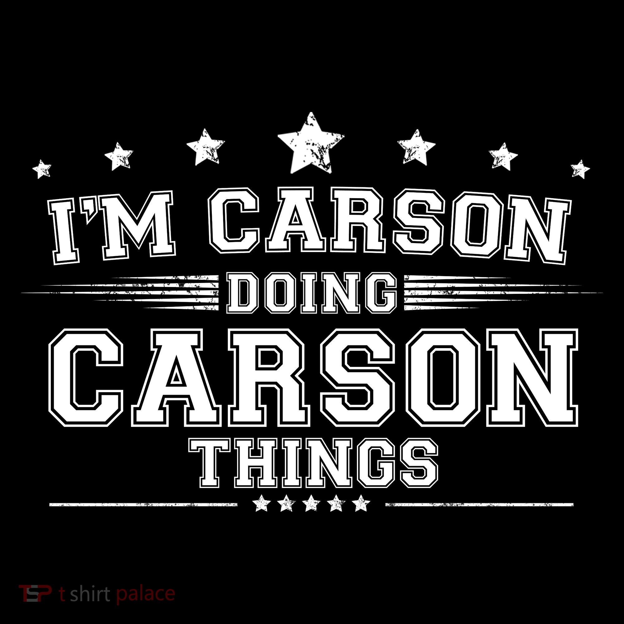 Im Carson Doing Carson Things Hoodie