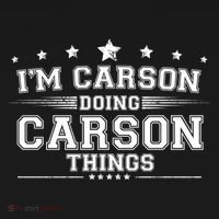 Im Carson Doing Carson Things Mousepad thumb 1