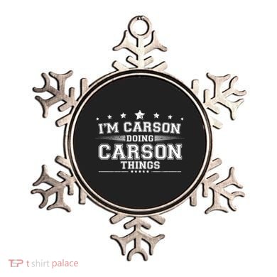 Im Carson Doing Carson Things Ornament