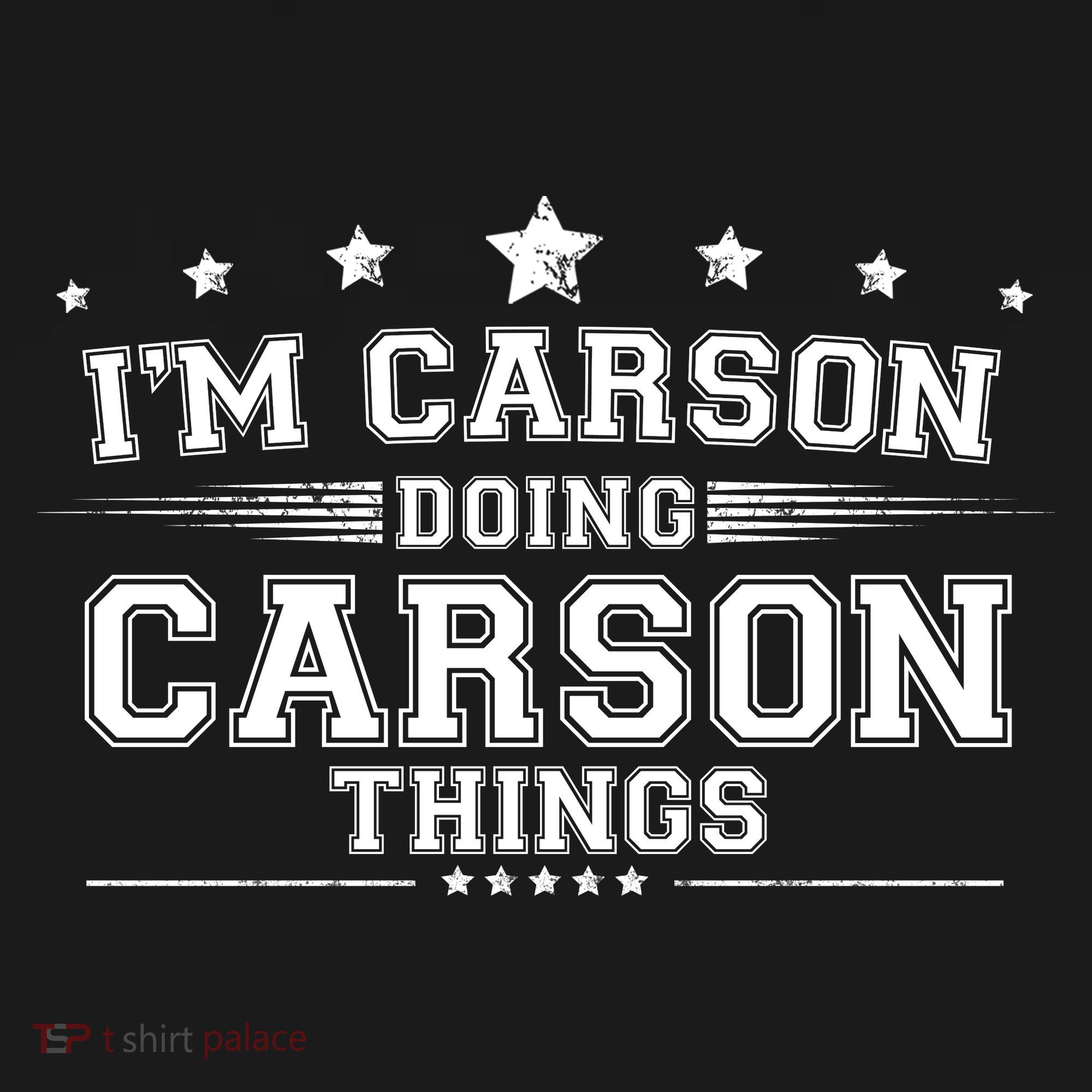 Im Carson Doing Carson Things Women's Long Sleeve Shirt