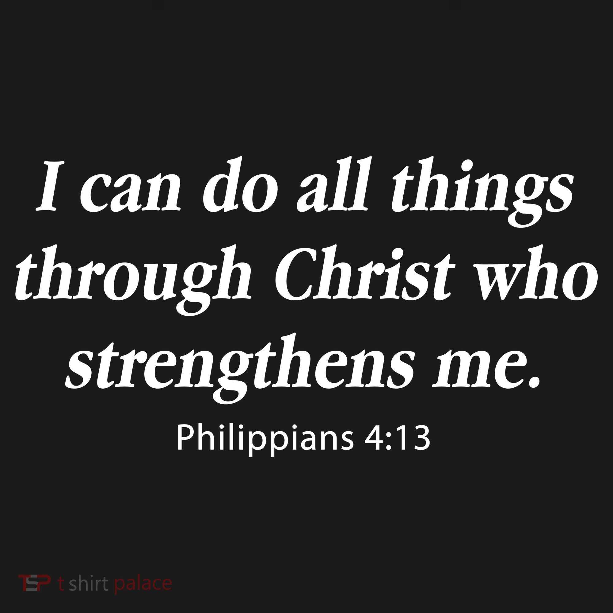 I Can Do All Things Through Christ Bible Quote Coaster