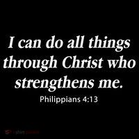I Can Do All Things Through Christ Bible Quote Women's Hoodie thumb 2