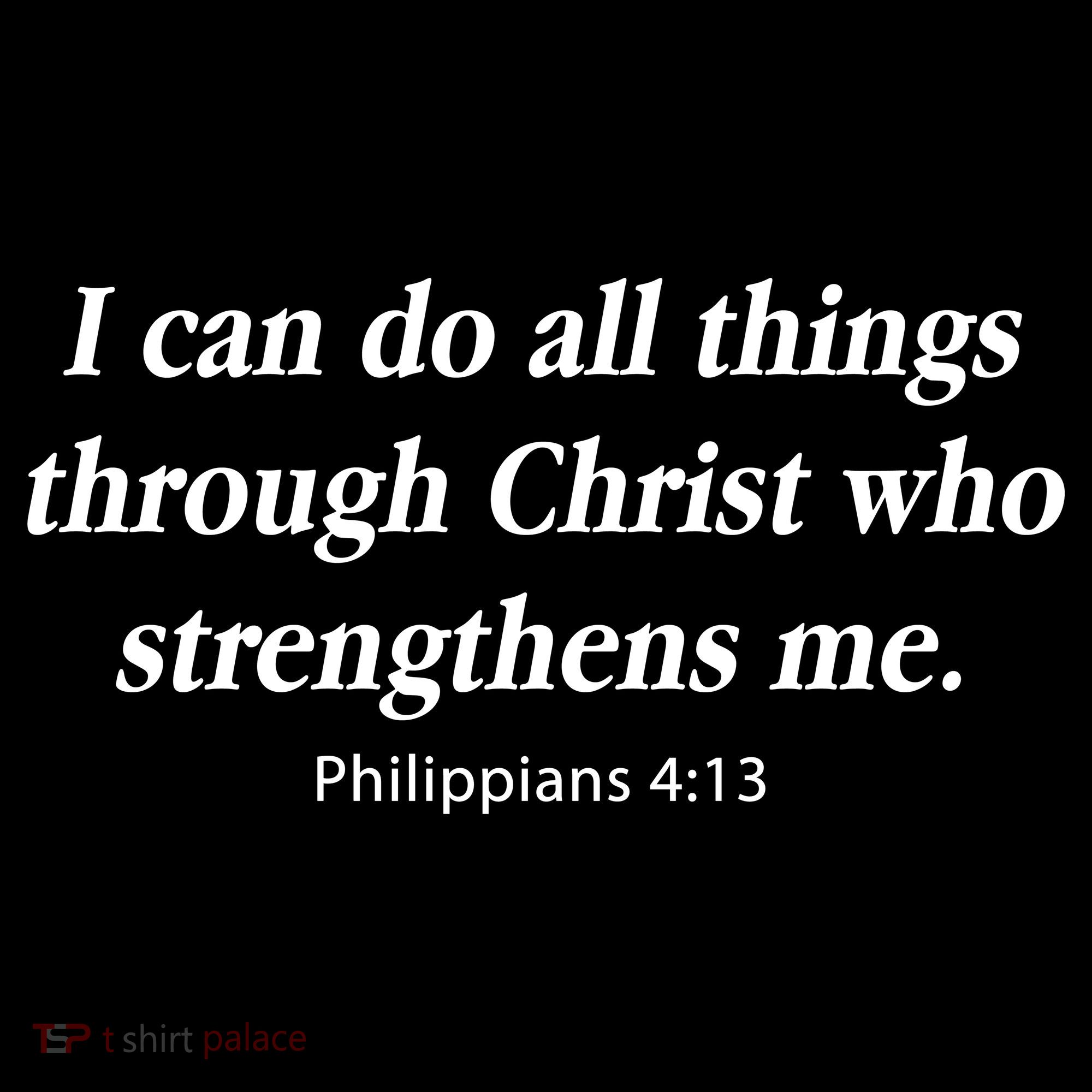 I Can Do All Things Through Christ Bible Quote Women's Hoodie
