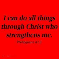 I Can Do All Things Through Christ Bible Quote Santa Hat thumb 1