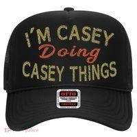 I'm Casey Doing Casey Things Funny Saying Gift Hat thumb 0
