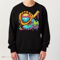 Ice Cream Drip Baseball Stuff Women's Sweatshirt thumb 0