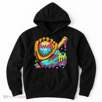 Ice Cream Drip Baseball Stuff Hoodie