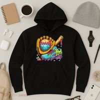 Ice Cream Drip Baseball Stuff Hoodie thumb 3
