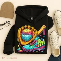 Ice Cream Drip Baseball Stuff Hoodie thumb 4