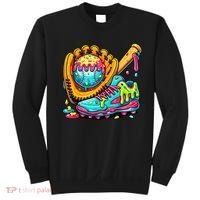 Ice Cream Drip Baseball Stuff Sweatshirt thumb 0