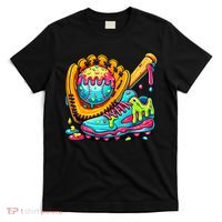 Ice Cream Drip Baseball Stuff T-Shirt thumb 0