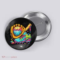 Ice Cream Drip Baseball Stuff Button thumb 0