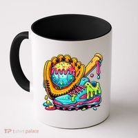 Ice Cream Drip Baseball Stuff Coffee Mug thumb 0