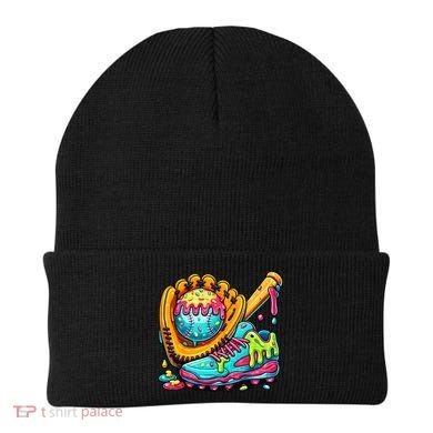 Ice Cream Drip Baseball Stuff Beanie