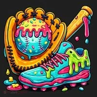 Ice Cream Drip Baseball Stuff Tumbler thumb 3