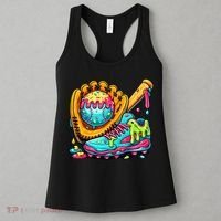 Ice Cream Drip Baseball Stuff Women's Tank Top thumb 3