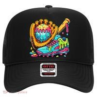 Ice Cream Drip Baseball Stuff Hat thumb 0