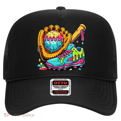 Ice Cream Drip Baseball Stuff Hat