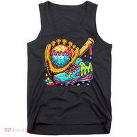 Ice Cream Drip Baseball Stuff Tank Top thumb 0