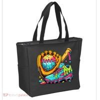 Ice Cream Drip Baseball Stuff Tote Bag thumb 2
