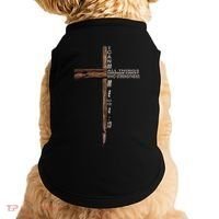 I Can Do All Things Through Christ Who Strengthens Me Cross Doggie Tank thumb 0