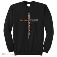 I Can Do All Things Through Christ Who Strengthens Me Cross Sweatshirt thumb 0