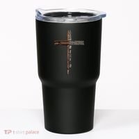 I Can Do All Things Through Christ Who Strengthens Me Cross Tumbler thumb 0
