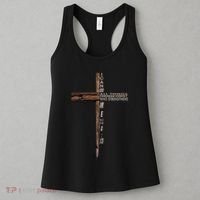I Can Do All Things Through Christ Who Strengthens Me Cross Women's Tank Top thumb 3