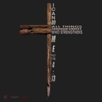 I Can Do All Things Through Christ Who Strengthens Me Cross Hat thumb 2