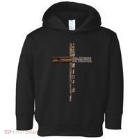 I Can Do All Things Through Christ Who Strengthens Me Cross Toddler Hoodie thumb 0