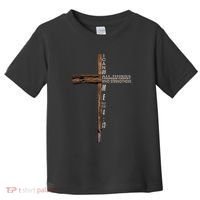 I Can Do All Things Through Christ Who Strengthens Me Cross Toddler T-Shirt thumb 0