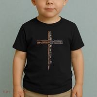 I Can Do All Things Through Christ Who Strengthens Me Cross Toddler T-Shirt thumb 2