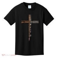 I Can Do All Things Through Christ Who Strengthens Me Cross Kids T-Shirt thumb 0