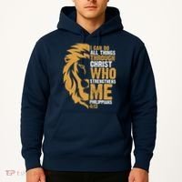 I Can Do All Things Through Christ Who Strengthens Me Philippians 4:13 Hoodie thumb 2
