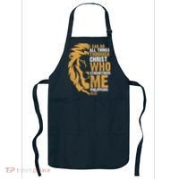 I Can Do All Things Through Christ Who Strengthens Me Philippians 4:13 Apron thumb 0