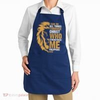 I Can Do All Things Through Christ Who Strengthens Me Philippians 4:13 Apron thumb 2