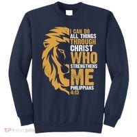 I Can Do All Things Through Christ Who Strengthens Me Philippians 4:13 Sweatshirt thumb 0