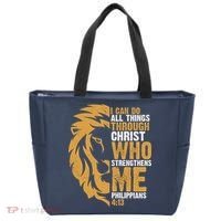 I Can Do All Things Through Christ Who Strengthens Me Philippians 4:13 Tote Bag thumb 0