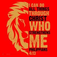 I Can Do All Things Through Christ Who Strengthens Me Philippians 4:13 Santa Hat thumb 1