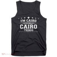 Im Cairo Doing Cairo Things Tank Top thumb 0