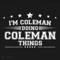 Im Coleman Doing Coleman Things Women's Tank Top thumb 5