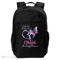 I Can Do All Things Through Christ Butterfly Art Easter Day Backpack thumb 0