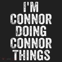 IM Connor Doing Connor Things Personalized First Name Women's Sweatshirt thumb 2