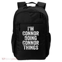 IM Connor Doing Connor Things Personalized First Name Backpack thumb 0