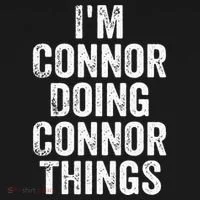 IM Connor Doing Connor Things Personalized First Name Kids Long Sleeve Shirt thumb 2