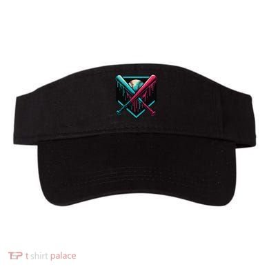 Ice Cream Dripping Baseball Home Plate Drip Respect The Visor