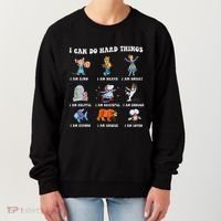 I Can Do Hard Things Teacher Women's Sweatshirt thumb 0
