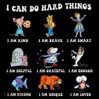 I Can Do Hard Things Teacher Doggie Tank thumb 4