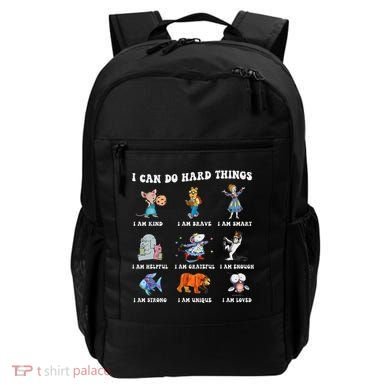 I Can Do Hard Things Teacher Backpack